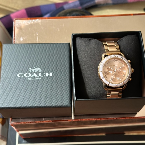 Michael Kors Accessories - Coach Watch Women’s Cruise Rose Gold